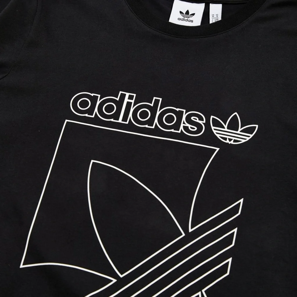 NWT Adidas Originals Logo Tee Black